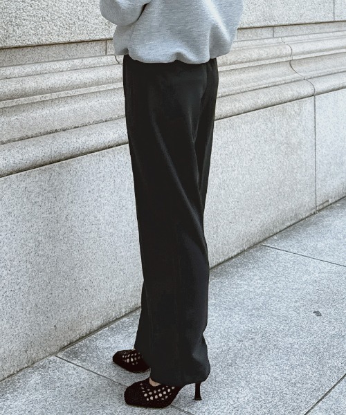 JENNE(ジェンヌ)の「ストレッチモダンワイドパンツ(その他パンツ・レディース・ネイビー/ブラック/ダークグリーン・SMALL/MEDIUM/LARGE)」の11枚目の写真