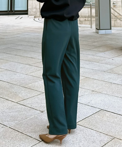 JENNE(ジェンヌ)の「ストレッチモダンワイドパンツ(その他パンツ・レディース・ネイビー/ブラック/ダークグリーン・SMALL/MEDIUM/LARGE)」の18枚目の写真