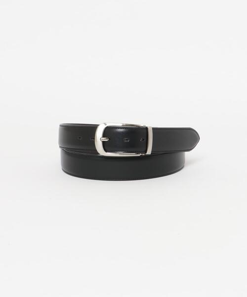 URBAN RESEARCH DOORS（アーバンリサーチドアーズ）の「LIFE STYLE TAILOR　リバーシブルレザーベルト（ベルト・メンズ・ブラック系その他・FREE）」の2枚目の写真