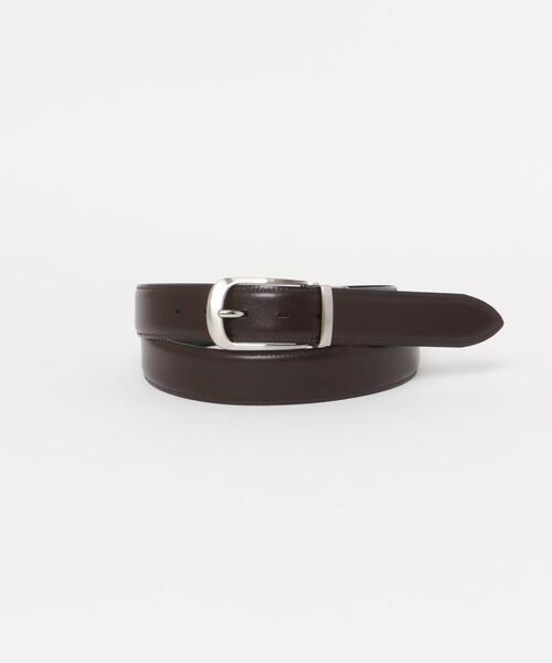 URBAN RESEARCH DOORS（アーバンリサーチドアーズ）の「LIFE STYLE TAILOR　リバーシブルレザーベルト（ベルト・メンズ・ブラック系その他・FREE）」の3枚目の写真