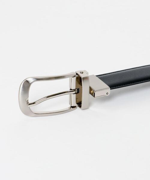 URBAN RESEARCH DOORS（アーバンリサーチドアーズ）の「LIFE STYLE TAILOR　リバーシブルレザーベルト（ベルト・メンズ・ブラック系その他・FREE）」の6枚目の写真