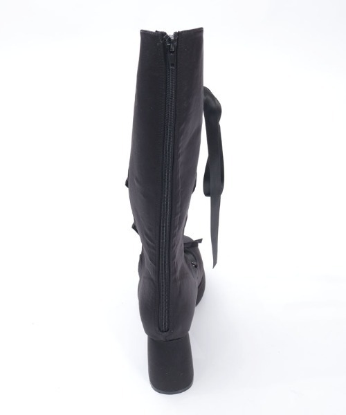 セール】レースアップサテンシューズ（パンプス）｜axes femme