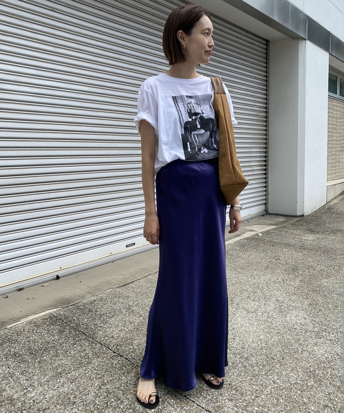 SLOBE IENA スローブイエナ⭐︎サテンスカート　36サイズ SLOBE IENA スカート サテンナロースカート : ZOZOTOWN Yahoo!店