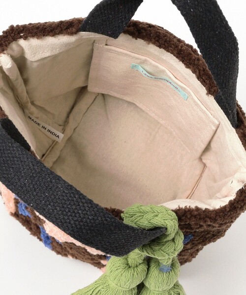 Ray BEAMS(レイビームス)の「【別注】Lilas Campbell / スター トートバッグ(トートバッグ・レディース・ブラック/ダークブラウン・ONE SIZE)」の11枚目の写真