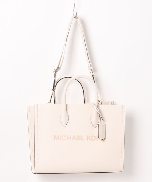 MICHAEL KORS(マイケルコース)の「MIRELLA MD EW TOTE トートバッグ(トートバッグ・レディース・ベージュ系・FREE)」の1枚目の写真
