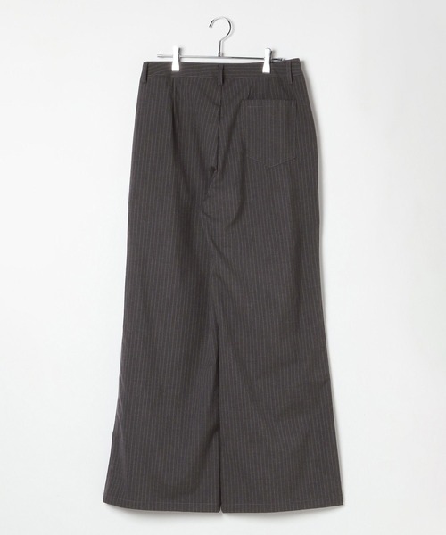 3.3 Field Trip （3.3フィールドトリップ）の「3.3 Field Trip／ストライプスラックス（その他パンツ・メンズ・ブラック・LARGE/MEDIUM）」の8枚目の写真