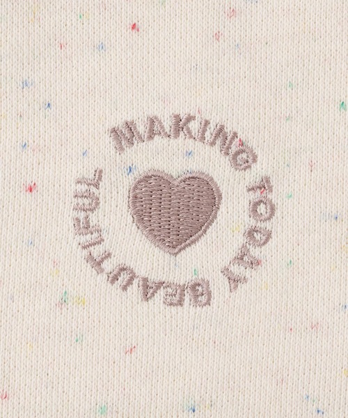 PUPPAPUPO（プッパプーポ）の「カラーネップ スウェット トレーナー（スウェット・キッズ・ブルー/グレイッシュベージュ/アイボリー・100/90/80/110）」の12枚目の写真