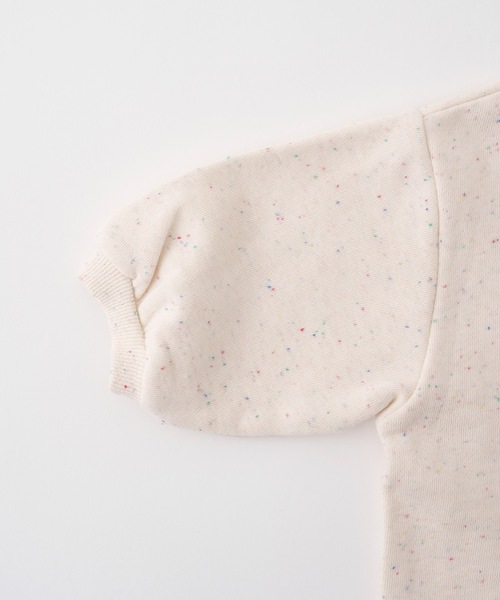 PUPPAPUPO（プッパプーポ）の「カラーネップ スウェット トレーナー（スウェット・キッズ・ブルー/グレイッシュベージュ/アイボリー・100/90/80/110）」の20枚目の写真