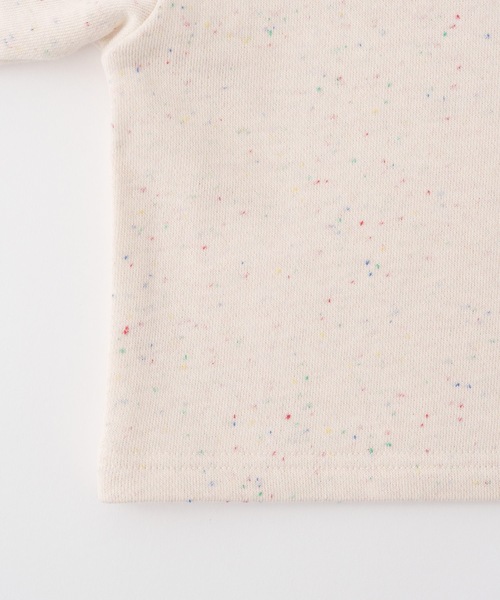 PUPPAPUPO（プッパプーポ）の「カラーネップ スウェット トレーナー（スウェット・キッズ・ブルー/グレイッシュベージュ/アイボリー・100/90/80/110）」の21枚目の写真