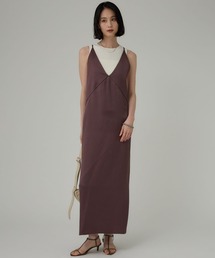 ヴィンテージサテンワンピース