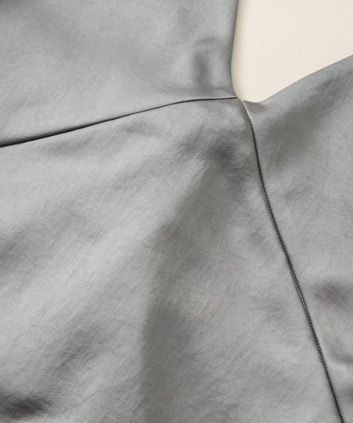 BABYLONE（バビロン）の「ヴィンテージサテンワンピース（ワンピース・レディース・グレー/ブラウン・フリー）」の22枚目の写真