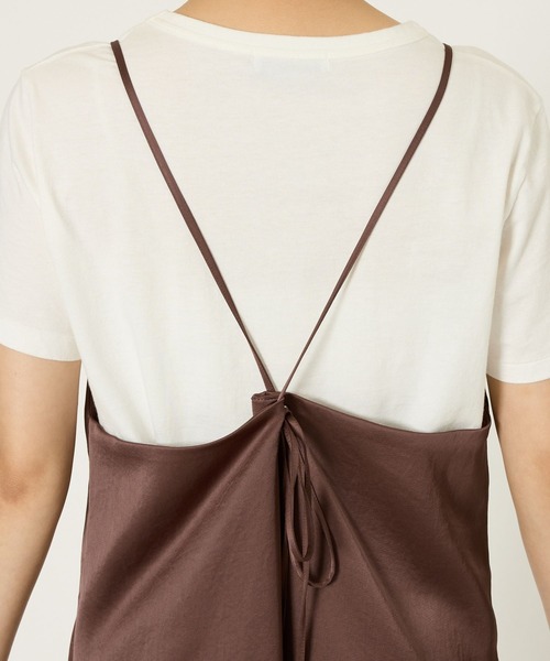 BABYLONE（バビロン）の「ヴィンテージサテンワンピース（ワンピース・レディース・グレー/ブラウン・フリー）」の16枚目の写真