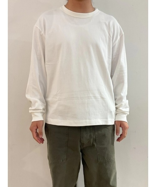 セール】オーバーサイズ クロップド Tシャツ 長袖（Tシャツ/カットソー