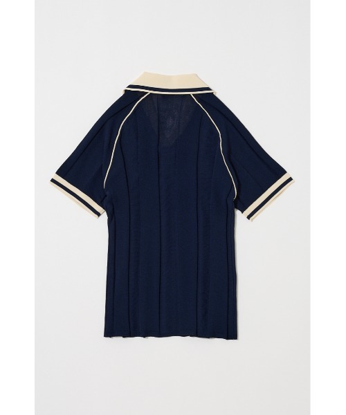 MOUSSY(マウジー)の「H/S KNIT GAME シャツ(ニット/セーター・レディース・ダークネイビー/バーガンディー/グレー/オフホワイト・FREE)」の11枚目の写真