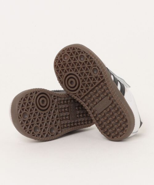 adidas（アディダス）の「ADIDAS アディダス 12-16 SAMBA OG CF EL I サンバ OG CF EL JQ3191 FTWR/CORE/GUM5（スニーカー・キッズ・ホワイト・12/13/14/15 /16）」の3枚目の写真