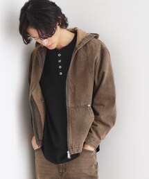 tk.TAKEO KIKUCHI | ヴィンテージライクデニムジップパーカ(パーカー)