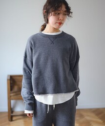 B:MING by BEAMS | SIMPLE YET ローゲージ スウェット プルオーバー(スウェット)