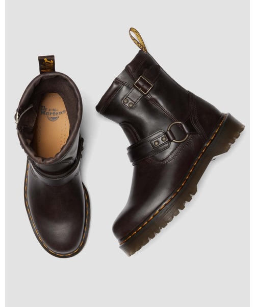 Dr. Martens(ドクターマーチン)の「Dr. Martens/ドクターマーチン ANISTONE HARNESS アンクル ブーツ 41870200(ブーツ・メンズ・ブラウン・UK3/UK4/UK5/UK6/UK7/UK8/UK9/UK10/UK11)」の12枚目の写真