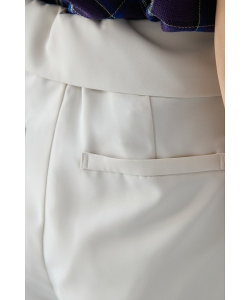 M.deux（エムドゥ）の「デザインウエストパンツ（その他パンツ・レディース・ブラック/オフホワイト・MEDIUM）」の10枚目の写真