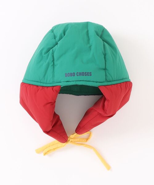 BOBO CHOSES（ボボショーズ）の「Color Block padded chapka（キャップ・レディース・マルチ・58）」の4枚目の写真