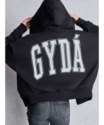 【GYDA】UNREAL NICGERLOUS ZIPUP パーカー GYDA UNREAL NICGERLOUS ZIPUP パーカー（チャコールグレー