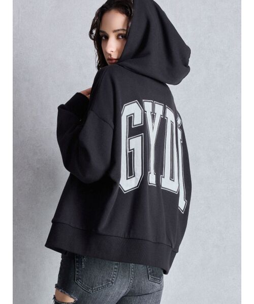 GYDA LOOSEスウェットZIP UPパーカー（パーカー）｜GYDA