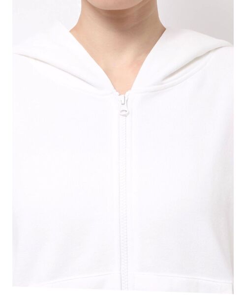 GYDA（ジェイダ）の「GYDA LOOSEスウェットZIP UPパーカー（パーカー・レディース・オフホワイト/グレー/ブラック・FREE）」の13枚目の写真