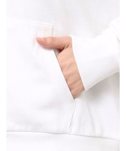 GYDA（ジェイダ）の「GYDA LOOSEスウェットZIP UPパーカー（パーカー・レディース・オフホワイト/グレー/ブラック・FREE）」の15枚目の写真