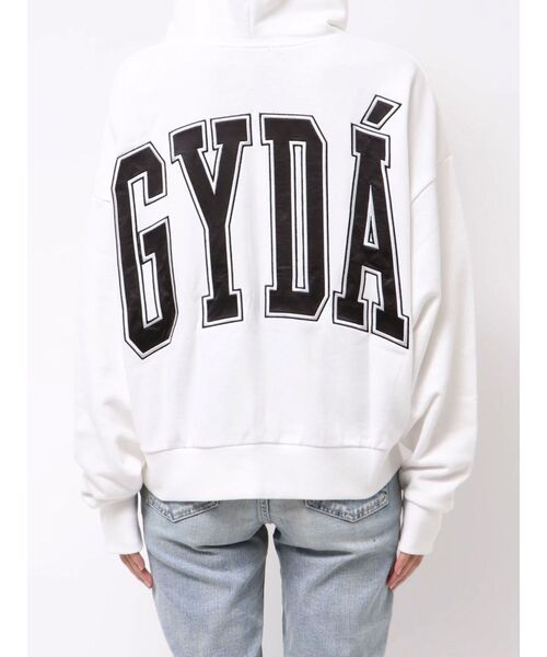 GYDA（ジェイダ）の「GYDA LOOSEスウェットZIP UPパーカー（パーカー・レディース・オフホワイト/グレー/ブラック・FREE）」の18枚目の写真