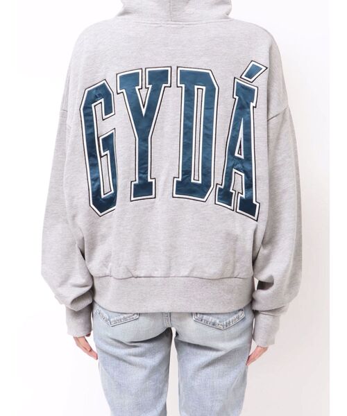 GYDA（ジェイダ）の「GYDA LOOSEスウェットZIP UPパーカー（パーカー・レディース・オフホワイト/グレー/ブラック・FREE）」の19枚目の写真