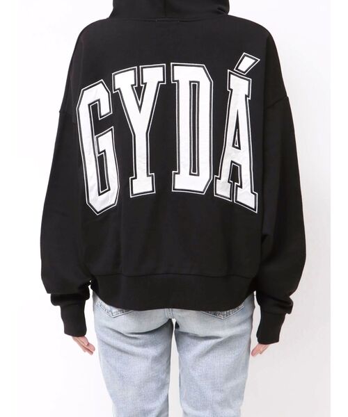 GYDA（ジェイダ）の「GYDA LOOSEスウェットZIP UPパーカー（パーカー・レディース・オフホワイト/グレー/ブラック・FREE）」の20枚目の写真