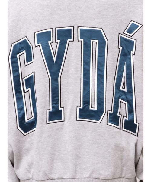 GYDA（ジェイダ）の「GYDA LOOSEスウェットZIP UPパーカー（パーカー・レディース・オフホワイト/グレー/ブラック・FREE）」の22枚目の写真