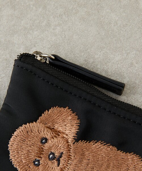 BEARDSLEY（ビアズリー）の「Dogポーチ（ポーチ・レディース・ホワイト/ブラウン/ベージュ系その他/ベージュ系その他2/ブラック系その他/ベージュ系その他3/ブラック系その他2・FREE）」の8枚目の写真