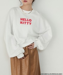 sanrio | 【HELLO KITTY × forksy.】アソート フロントロゴプリント オーバーサイズ スウェット(スウェット)