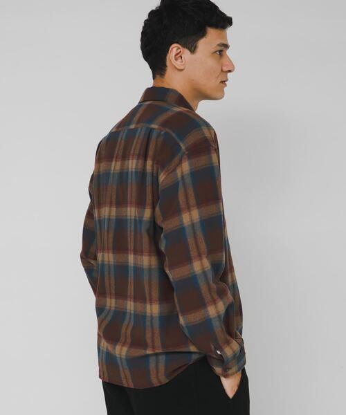URBAN RESEARCH Sonny Label（アーバンリサーチサニーレーベル）の「リラックスフィットチェックレギュラーシャツ（シャツ/ブラウス・メンズ・ブルー系その他/グレー系その他/ブラウン系その他・MEDIUM/LARGE）」の7枚目の写真