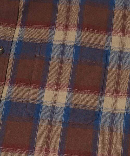 URBAN RESEARCH Sonny Label（アーバンリサーチサニーレーベル）の「リラックスフィットチェックレギュラーシャツ（シャツ/ブラウス・メンズ・ブルー系その他/グレー系その他/ブラウン系その他・MEDIUM/LARGE）」の19枚目の写真
