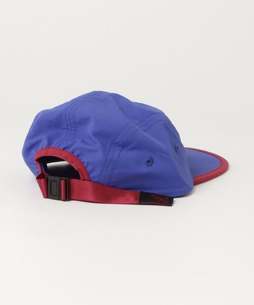 Gramicci（グラミチ）の「KIDS NYLON GRAMICCI CAP｜キッズナイロングラミチキャップ（キャップ・キッズ・ブラック/グレー系その他/グレー/ブルー・FREE）」の6枚目の写真