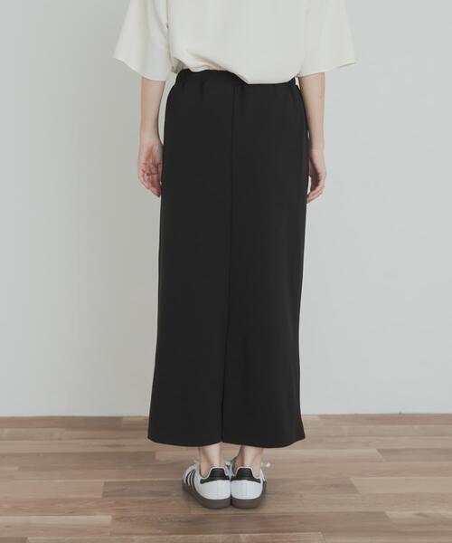 URBAN RESEARCH DOORS（アーバンリサーチドアーズ）の「カットジョーゼットストレートスカート（スカート・レディース・ブラック・SMALL/MEDIUM）」の12枚目の写真