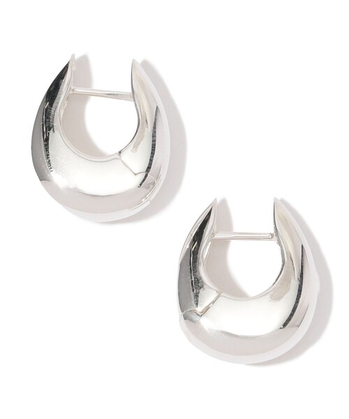 ANNIKA INEZ(アニカイネズ)の「Annika Inez Sloping Hinge Hoops ピアス(ピアス(両耳用)・レディース・シルバー・FREE)」の1枚目の写真