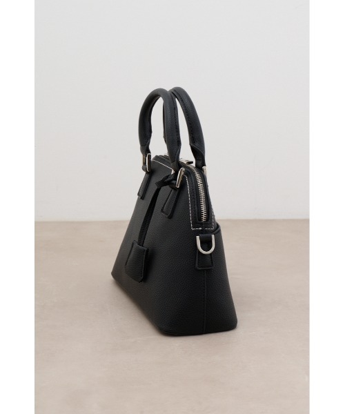 AZUL by moussy（アズールバイマウジー）の「ダブルジッパーハンドバッグ（ショルダーバッグ・レディース・ブラック/グレー/レッド・FREE）」の7枚目の写真