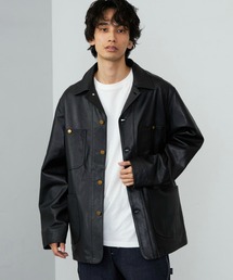 Lee([)Lee/[ yVzLOCO JACKET RAM LEATHER U[WPbg/RWPbg/U[(̑AE^[)