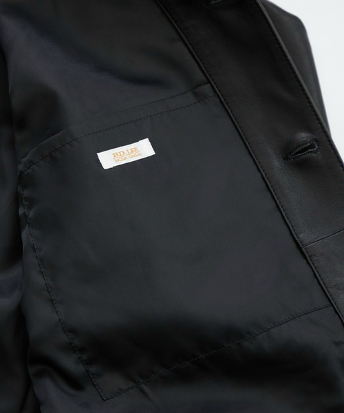 Lee（リー）の「Lee/リー 【新作】LOCO JACKET RAM LEATHER レザージャケット/ロコジャケット/レザー（その他アウター・メンズ・ブラック・38/42/44/40/36）」の17枚目の写真