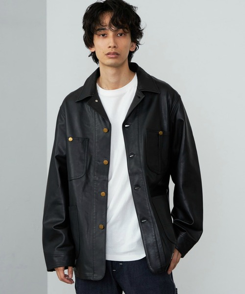 ジャケット・アウター Rum &Ram Lee/リー 【新作】LOCO JACKET RAM LEATHER レザージャケット/ロコ
