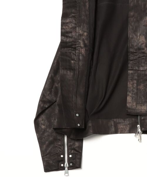 ROYAL FLASH（ロイヤルフラッシュ）の「A.F ARTEFACT/エーエフ・アーティファクト/Metal Steam Camouflage Hooded Blouson/ag-12004-1（ブルゾン・メンズ・ブラック・2/3）」の7枚目の写真