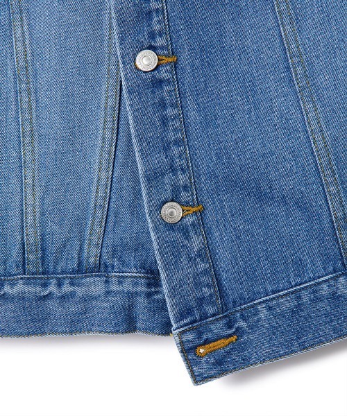 soduk（スドーク）の「【soduk】overlap denim vest（ベスト・レディース・ブルー・ONE SIZE）」の7枚目の写真