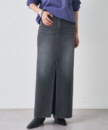 ウィムガゼット　スカート デニムスカート レディース　Mサイズ　38 ウィムガゼット Whim Gazette デニムスリットスカート （blue