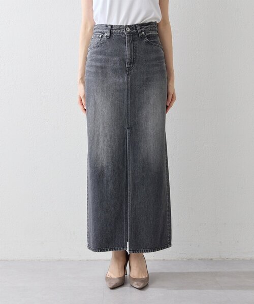 セール】デニムスリットスカート（デニムスカート）｜Whim Gazette