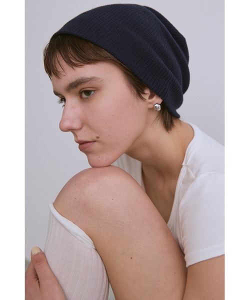 ルーズニット帽 / ビーニー（ニットキャップ/ビーニー）｜un/neu