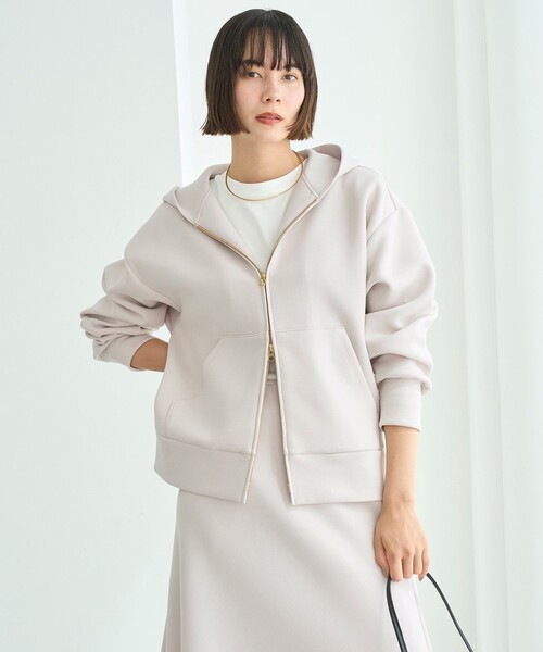 UNFILO(アンフィーロ)の「コットンスムース レイヤードインナー(Tシャツ/カットソー・レディース・ネイビー系2/ホワイト系/ブラック系1・XX-LARGE/X-LARGE)」の12枚目の写真