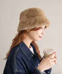 DISCOAT | ファーバケットハット(ハット)